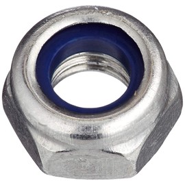 Self-Locking Hex Nuts (Pack of 100) - V2A Stainless Steel - DIN 985 - M6