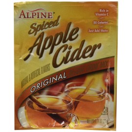 Alpine Spiced Apple Cider Drink Mix, Original 60 .74 oz. Pouches