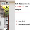 Elqater 1 Piece for Gutters Mobile Birds on Cups Rain