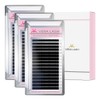 VERA LASH 3 Boxes, MIX Type Eyelash Extensions Synthetic Mink