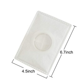 EZ SPARES Replacement For Elecx After-Filter Aerus AP100 Canister Vacuum Micro electrostatic Filter Bag LE 2100 Hi Tech Canister,Diplomat,Ambassador,Epic 6500,Full Kit,200 350 622 10,079