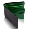 Men's Bi-fold Wallet, 2-fold, Genuine Leather, Large Capacity, Card, Bi-fold