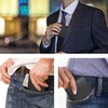 BIAL Mens Wallet, RFID Blocking, Flip, Slim Bifold, 2 ID
