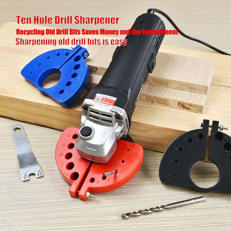 Drill Bit Sharpener for All Bits - Drill Bit Grinding