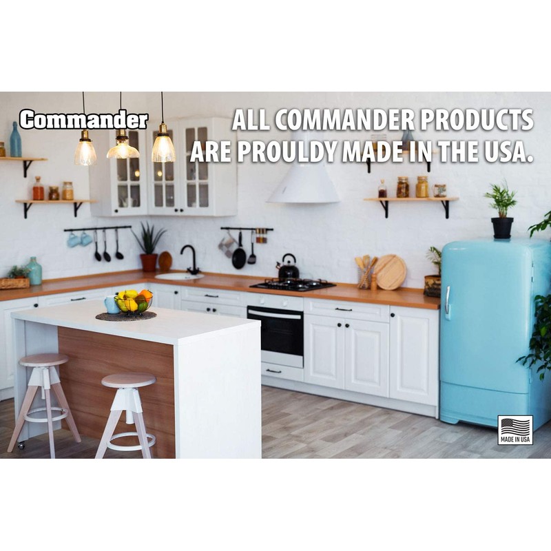 Commander 13 Gallon 0.9 MIL White Tall Kitchen Garbage Bags