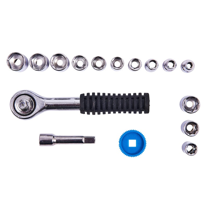Amtech I0070 16 Piece 1/4" Drive Socket Set
