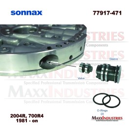 Sonnax 2004R 4L60 700R4 Transmission TV Boost Valve Kit Sonnax 77917-471 .471"