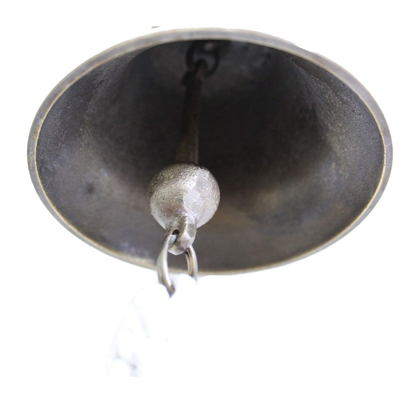 Antik 2000 Brass Bell Burnished with Steering Wheel and Cord