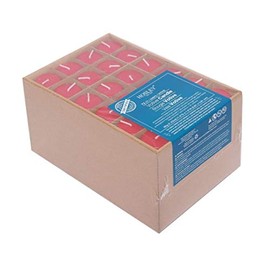 Hosley Set of 72 Unscented Red Votive Candles