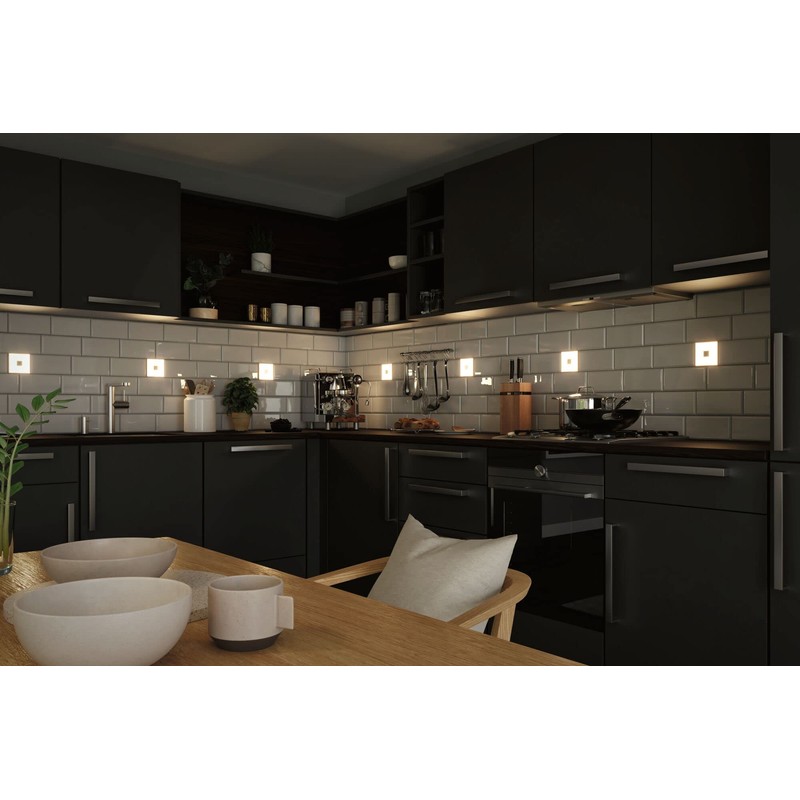 Paulmann LumiTiles 78414 LED Tile Square Supplement IP44 10 x
