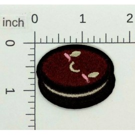 Unbranded Cookie Sew on Embroidered Applique Food Dessert Baking Iron On Patch 443