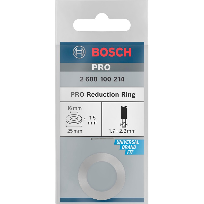 Bosch 1x PRO Reduction Rings for Circular Saw Blade (Ø