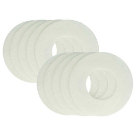 vhbw 10x Filters Compatible with Balzer A 60, A 90, L-G, L-G/BM, L-W Flush-Mounted / Surface-Mounted Fan - Replacement for 17 000 160, 17 000 160-F