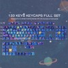 JOMKIZ Starry Night V5 PBT Keycaps 128 Keys Cherry Profile
