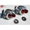 Universal City Custom Small Mini Red Marker Lights Visor Chrome