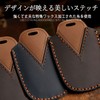 MKMC Smart Key Case, Leather Material, Compatible with Toyota Alphard