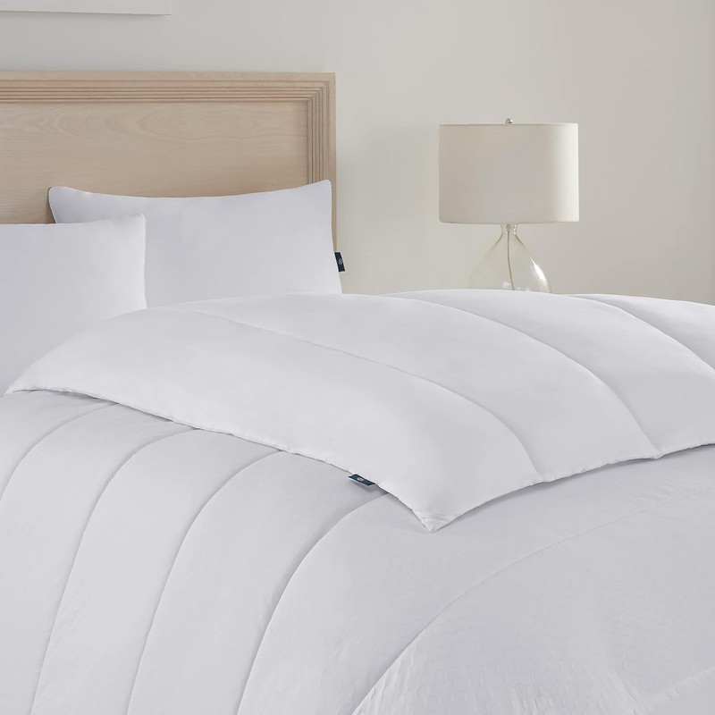 Serta Power Chill Soft Cooling Down Alternative Comforter, Lightweight Twin/