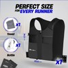 PROVEST Running Vest with 8 Pockets, Lightweight Hydration Backpack with