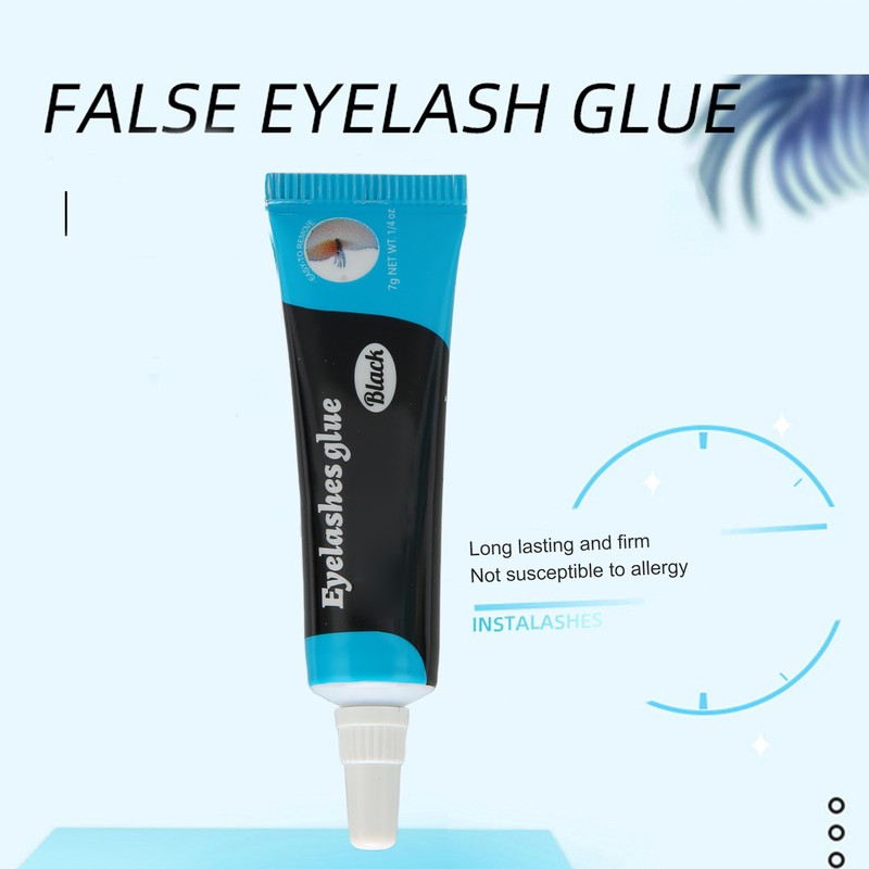12Pcs False Eyelash Glue Quick Drying Super Strong Waterproof Long