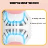 Cute Cartoon Bear Pattern U Shaped Automatic Toothbrush Electric Children