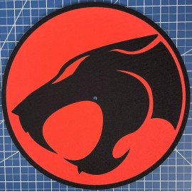 Universal ThunderCats DJ Turntable Slipmat for Vinyl Records Fits 12" Player Platter Mat