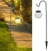 Cepewa Solar LED Light Garden Stake Ball │ Height 70