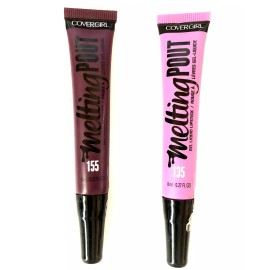 Covergirl Melting Pout Gel Liquid Lipstick #155 Gel-Mate & #135 Gel-Friend (2 pk
