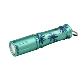 OLIGHT i3E EOS PMMA TIR Lens AAA EDC Flashlight 90 Lumens Compact Keychain Flash Light for Night, Camping (Summer Palm)