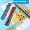 Coufce 6 Pack Guided Reading Strips Highlighter Bookmarks Book Highlighter