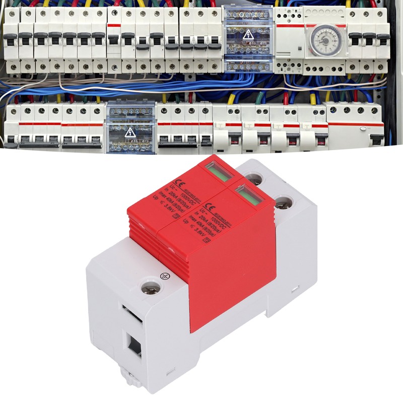 Surge Protective Device 2P 40KA 1000V PV Voltage Protection Arrester