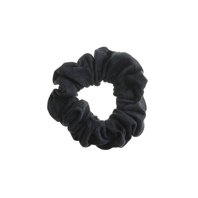VINGTAINE HS-108-NY- Basic Color, Suede-Style, Scrunchie, Simple, Daily Office, Autumn,