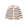 Floerns Toddler Boy's Striped Button Down Knit Cardigan Long Sleeve