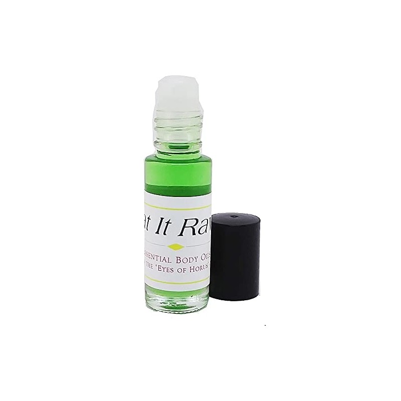 Eat It Raw Scented Body Oil Fragrance [Roll-On - Green