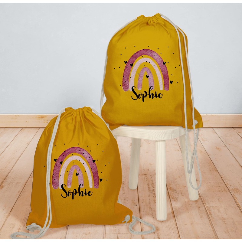 Geschenk mit Namen personalisiert by Shirtracer - Gym Bag Backpack