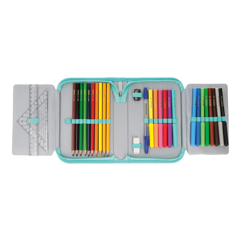 herlitz 31-piece pencil case, tiger, Pencil case