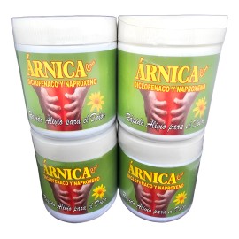 4 Pack De Pomadas De Árnica Árnica