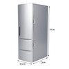 Mini Refriger, Mini Fridge Freezer Useful for office for Home