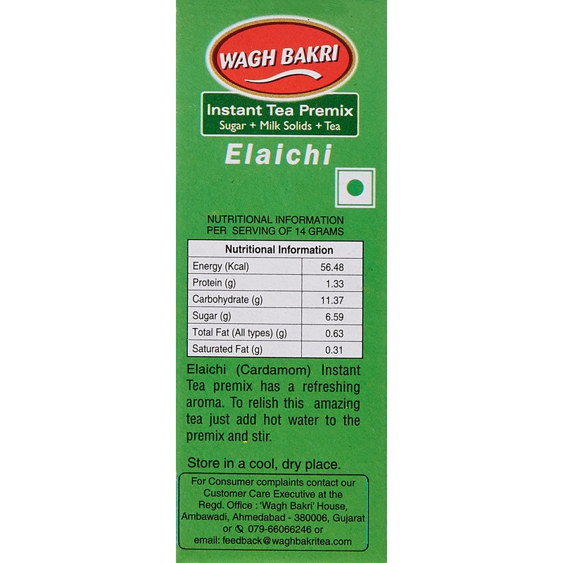 Wagh Bakri Elaichi Instant Tea Premix 140g