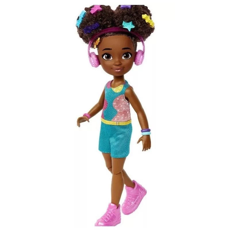 Mattel Karmas World Muñeca Karma Grant Estrella De Rap Accesorios