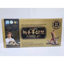 sellerhub [Half Club] Kim O-Gon Deer Antler Red Ginseng Premium Gold 1 month supply 70ml 30 packets basic / [하프클럽]김오곤 녹용홍삼보 프리미엄 골드 1개월분 70ml 30포 기본