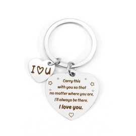 Kzikbxh Stocking Fillers,Gifts for Couples,Anniversary,Couple Keyrings,Valentines Gifts,Valentines Gifts for Him,Valentines Gifts for Her,Valentines Keyring for Her,Gifts for Women Christmas