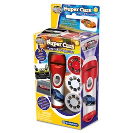Super Cars Torch & Projector