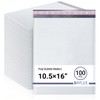 White 10.5x16 Inch Large Poly Bubble Mailers #5 | Padded