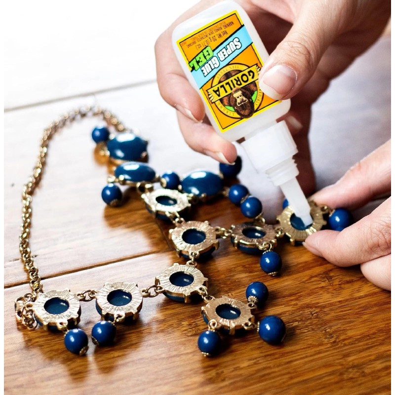 Gorilla Super Glue Gel XL, Clear Glue, 25 Gram (Pack