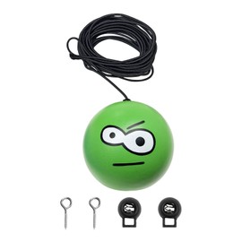 SHMZK Double Garage Parking Aids, Retractable Emotion Ball Garage Parking Assist Guide System, Car Stopper Ball Garage Parking Indicator for Most Vehicles, Car Accessories (C)