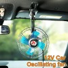 XUKEY 6'' 12V Car Auto Summer Cooling Oscillating Fan Travel