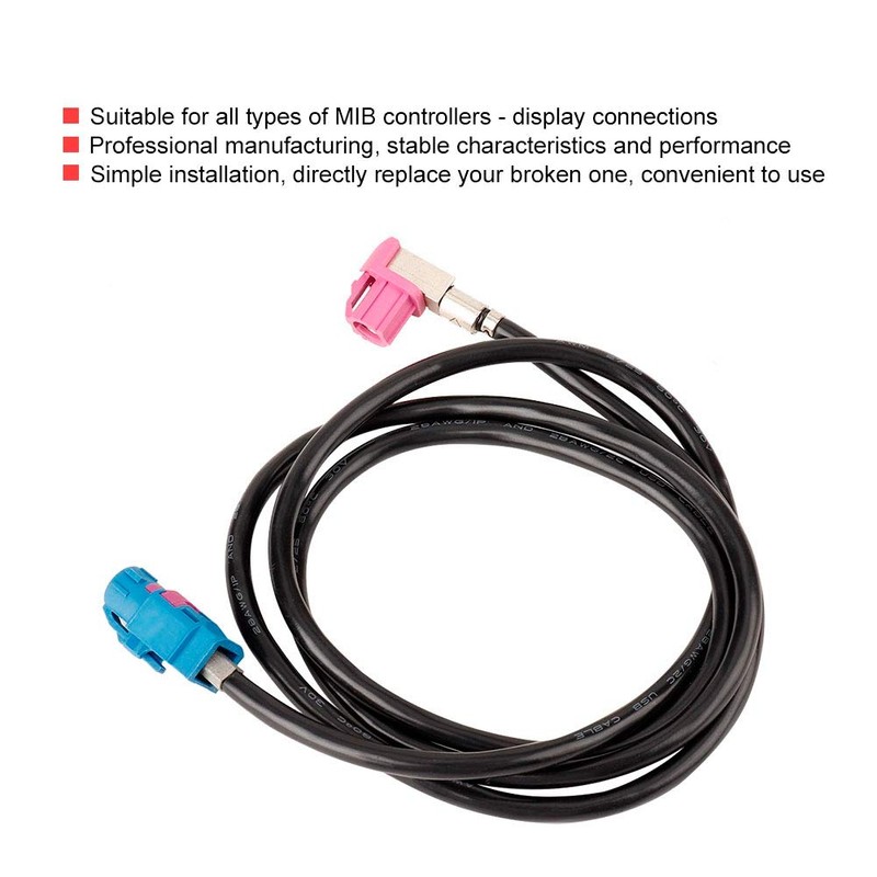GPS Car Adapter Cable,Car LVDS Video Line Cable Fit for