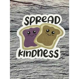 SPREAD KINDNESS Waterproof Tumbler Sticker Water Bottle