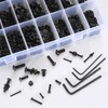 1450 Pcs Nuts and Bolts Assortment Set, Button Head Hex