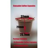 Reusable Coffee Capsules: 3x Refillable Pods, Includes Spoons & Cleaning